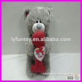 Christmas gift plush teddy bear/custom plush bear & child plush bear